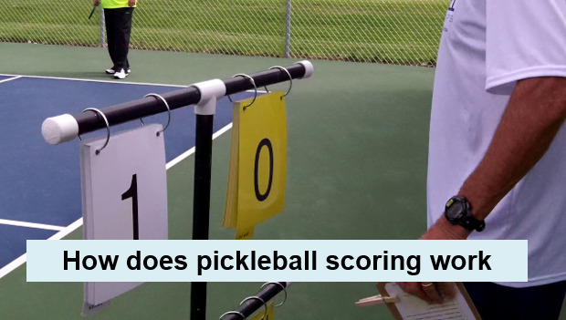 How does pickleball scoring work